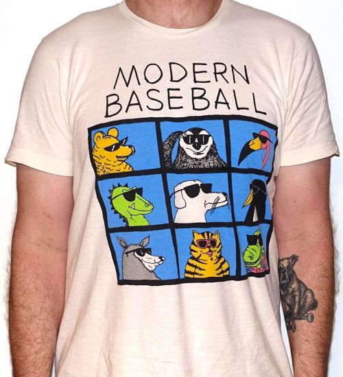 Day #3695 Modern Baseball - Brady Bunch Squares I think that’s what you were going for here ri