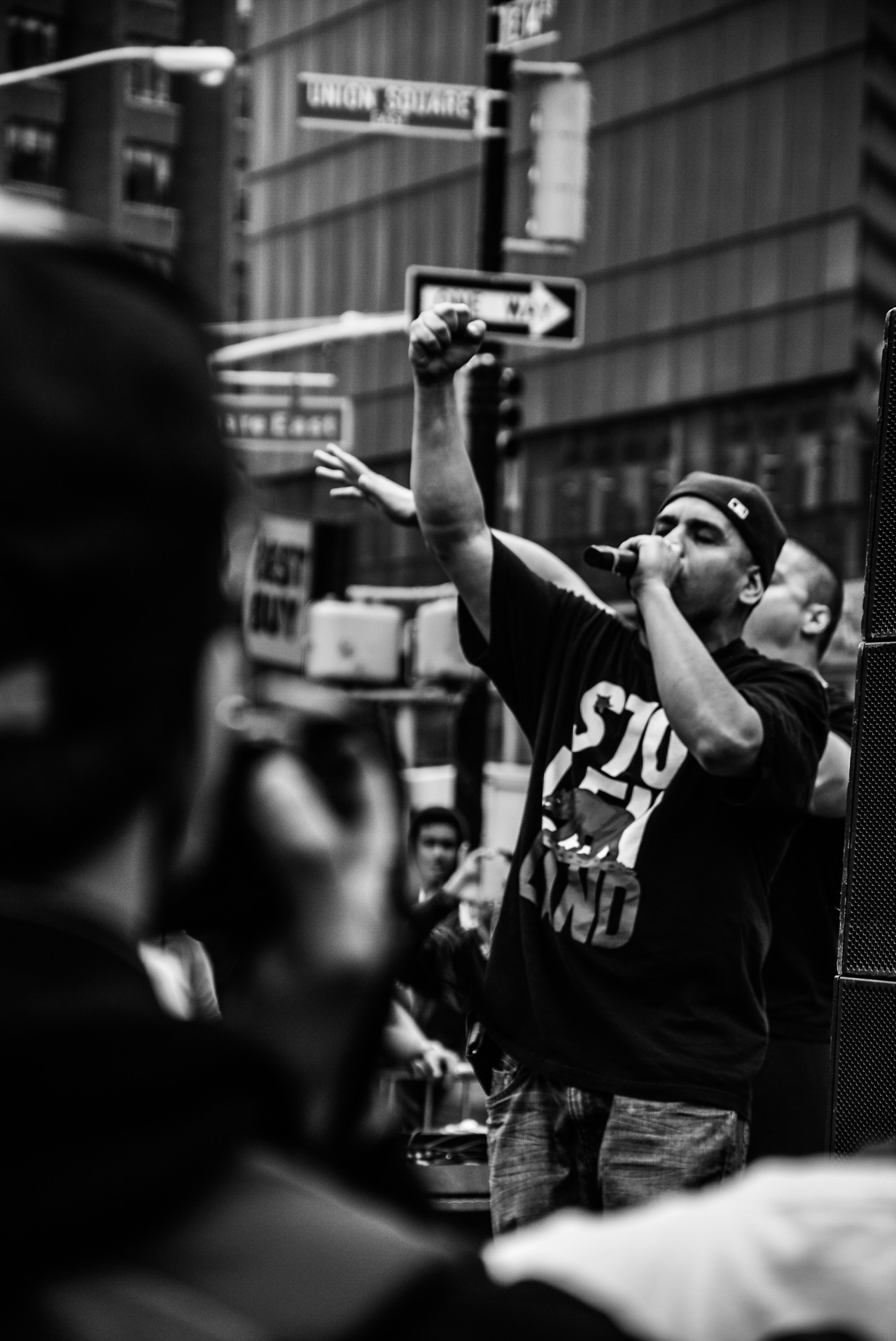 zombiesatemywife:  Immortal Technique @ the NYC 2014 Cannabis Parade. 