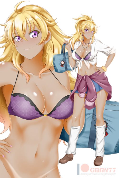 a-titty-ninja:  「RWBY Yang」 by Kimmy77 | Patreon๑ Permission to reprint was given by the artist ✔.