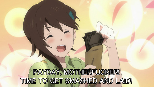 I&rsquo;m back getting my pay check and paying bills 