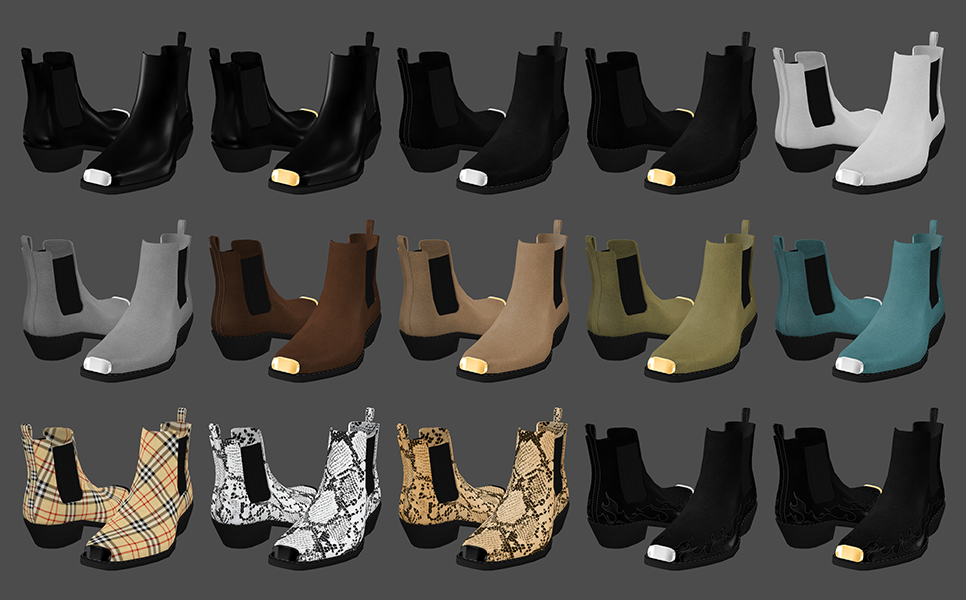 MMSIMS S4CC // MMSIMS Shoes toe Chelsea boots ...