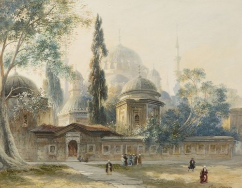 Eugène Flandin (1803–1876)Mosquée Fatih ou mosquée du conquérant à Istambul