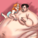 flowers-and-fatties:oopsmy warm up turned into a painting 