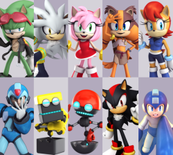 rafaknight-rk:  rafaknight-rk: A collection of some of the old models that I did, for the Archie  Comics.Also, the commissions are “kinda” open, just check my blog, to know the prices. And a bonus, from 2014: