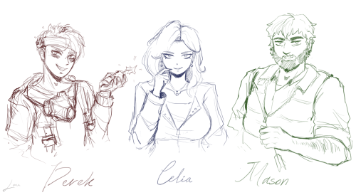 TPOF Characters Old Concepts