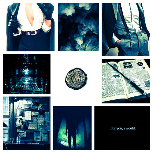 Malfoy and Granger, Auror partnersIdea from @grace-lou-freebush and inspired by the wonderful Dramio