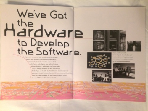 Here’s something different; a 1997 corporate profile for Square USA. Full of all the finest co