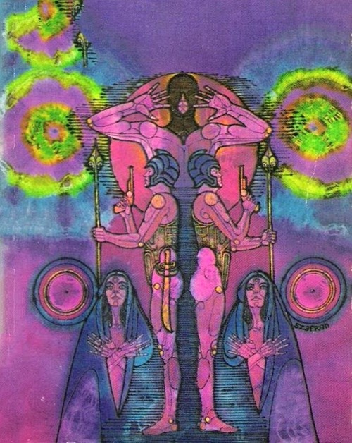 sciencefictiongallery:  Gene Szafran - Revolt in 2100, 1970.