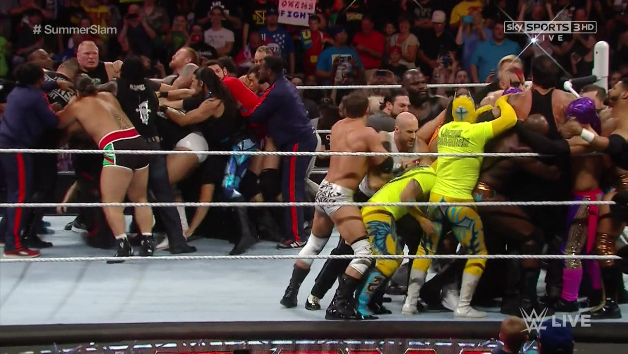 bacardixcola:  Meanwhile, Cena and Orton are watching this backstage like:  These