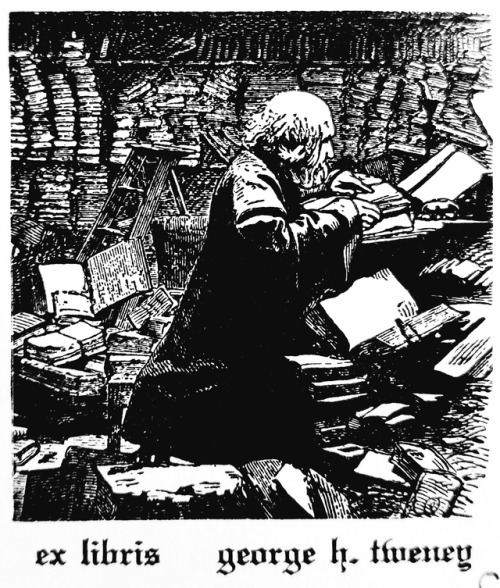 detroitlib:Bookplate found in our stacks depicting me ;P