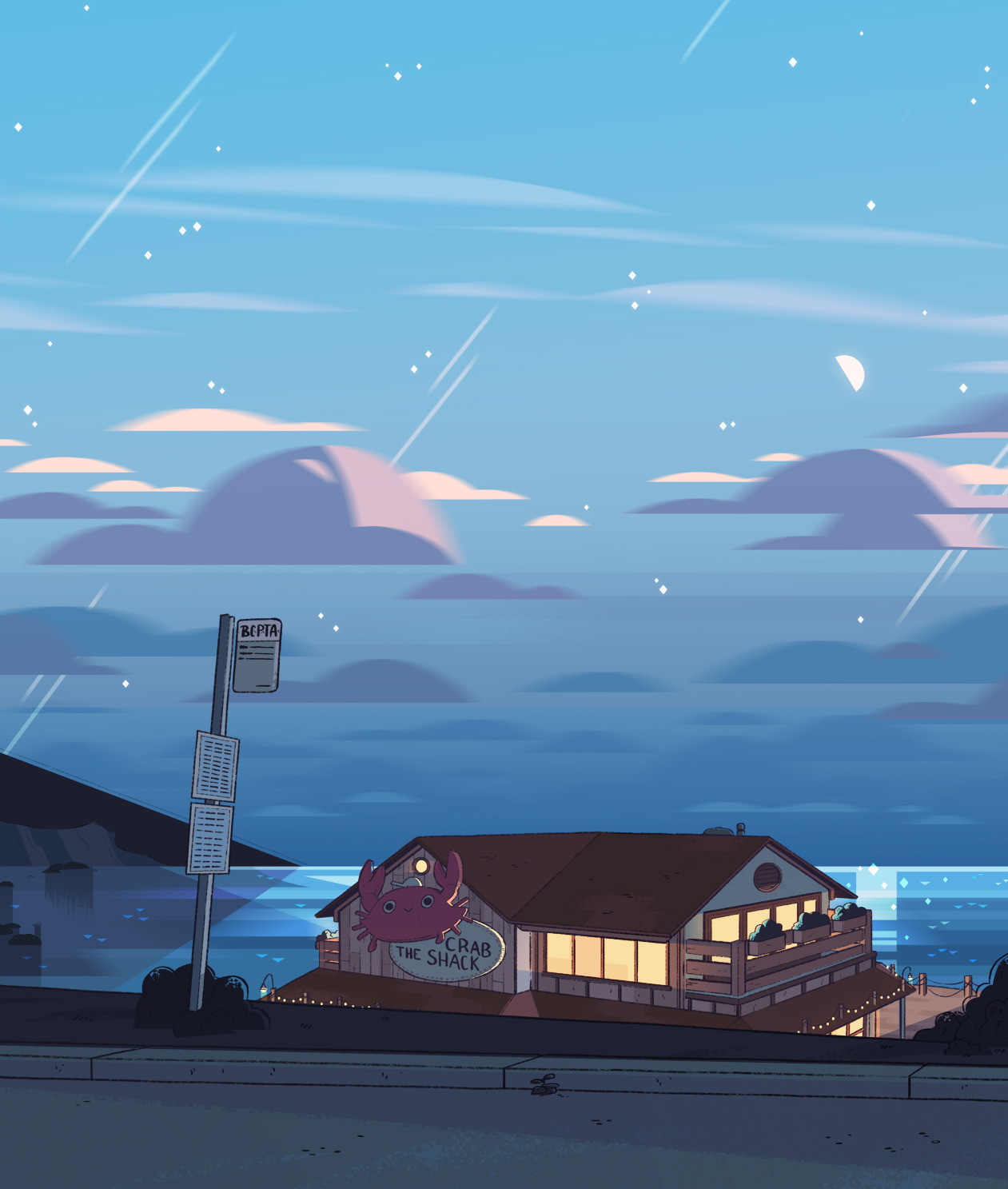 stevencrewniverse:  A selection of Backgrounds from the Steven Universe episode: Fusion