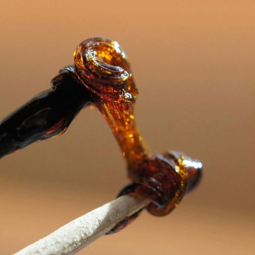 fred-morris:  73 micron Bruce Banner 3 and Blackwater OG Ice Wax. Extracted from cannabis using ice and water. 