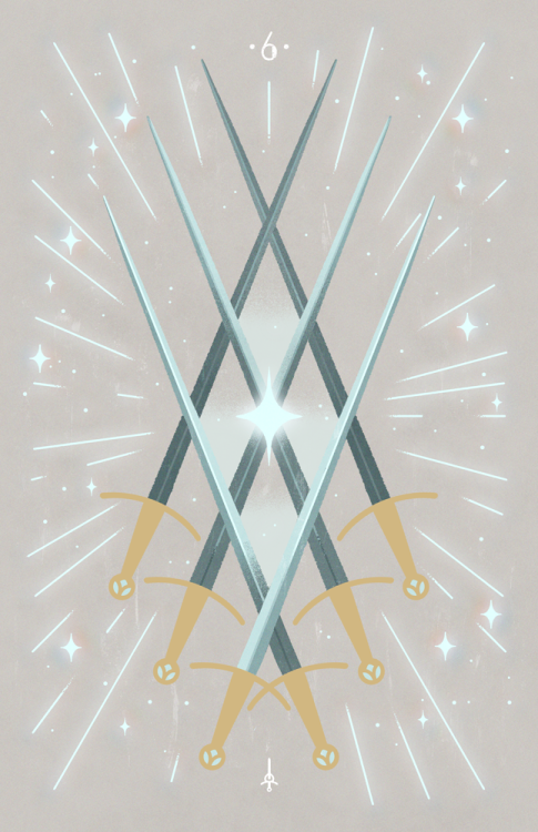 Swords ⚔ Illustrated by me and @p-kom for the Sefirot Tarot. Preorder until Dec 15th here 