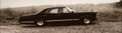 shadowhuntercastiel:  My baby the Impala.