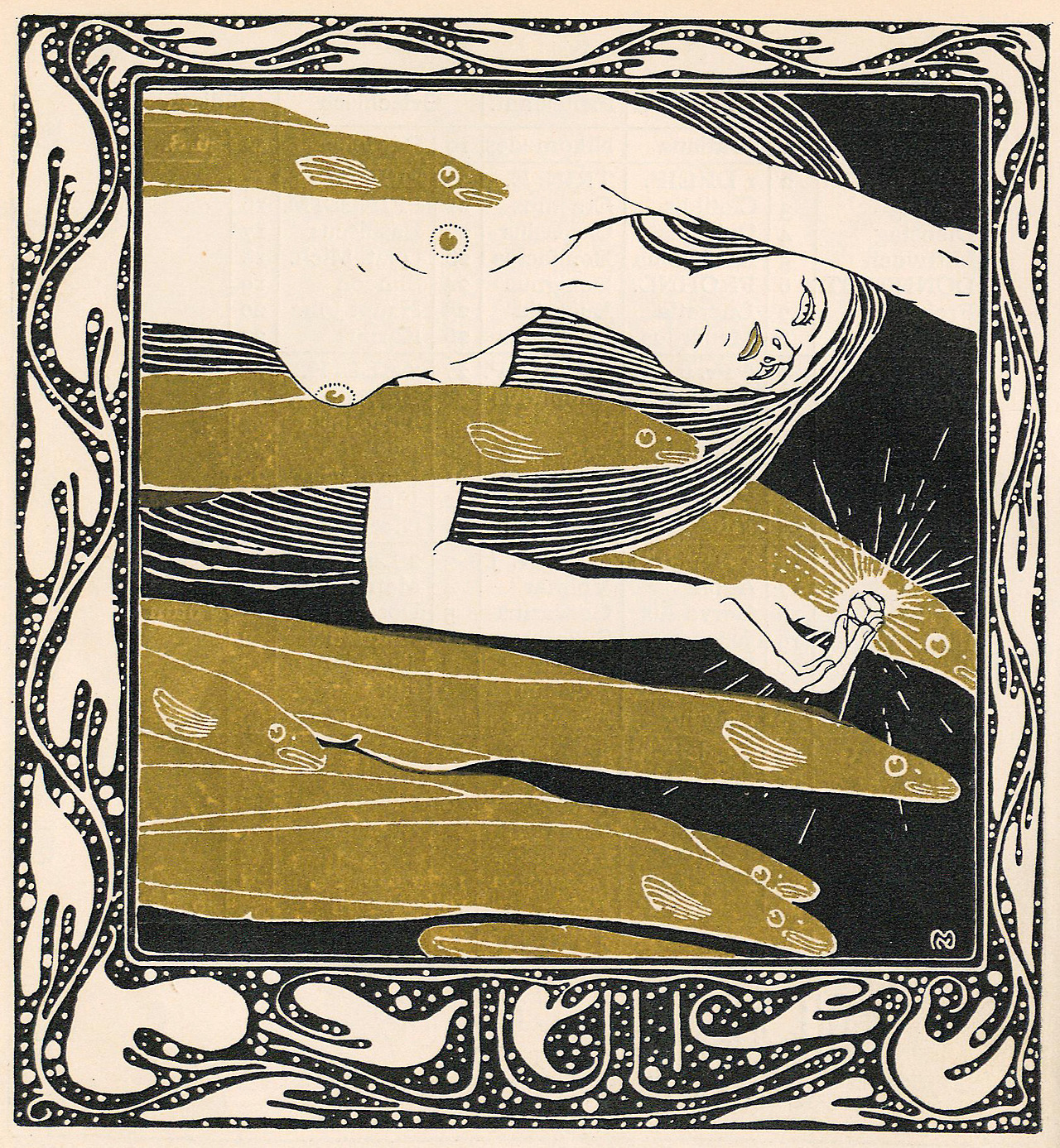 Koloman Moser (1868-1918), “Ver Sacrum”, #4, 1901
Source