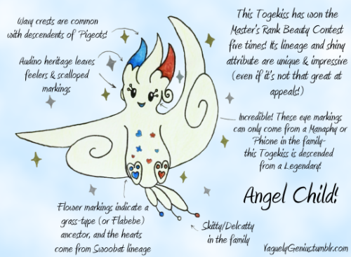 My Best Friend's Favorite Pokemon Is Togekiss, So For Her Birthday, I Drew Some Togekiss Variations!
