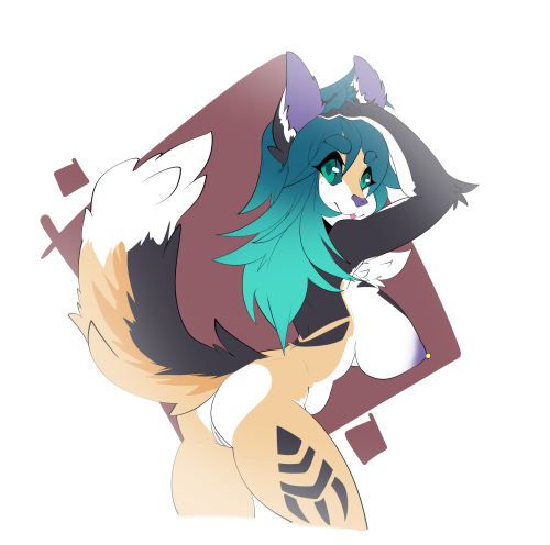 obese-chan:  Flat colour YCH commission for Vivyx  