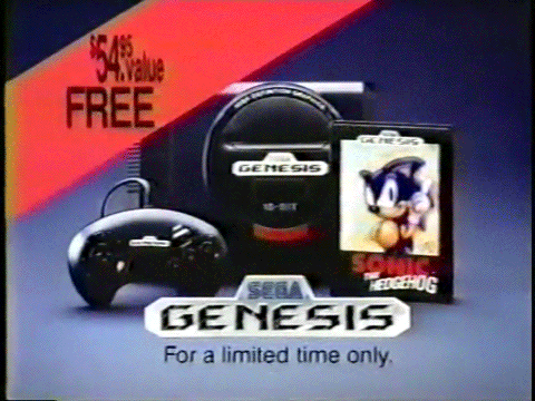yodaprod: Sonic, Sega Genesis (1991)