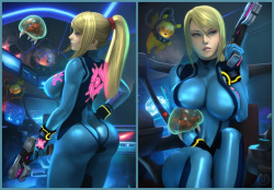 urbanatorsfm: Zero Suit Appreciation  Link to full res   I’m back for Halloween, but unlike the rest of the bandwagon, I don’t bring you spooks, I bring you Zero Suit! Hmmm, déjà vu? It was around this time last year I posed Samus at Halloween.