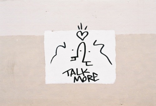 Talk more // Street Art in Leeds