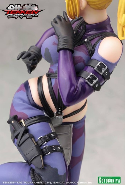 animefiginfo:  Kotobukiya released the Tekken Bishoujo Nina Williams 1/7 PVC figure from the fightin
