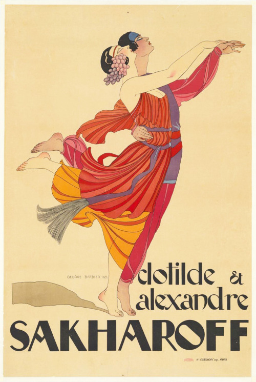 George Barbier (1882-1932), &lsquo;Clothilde et Alexandre Sakharoff&rsquo;, 1921Source