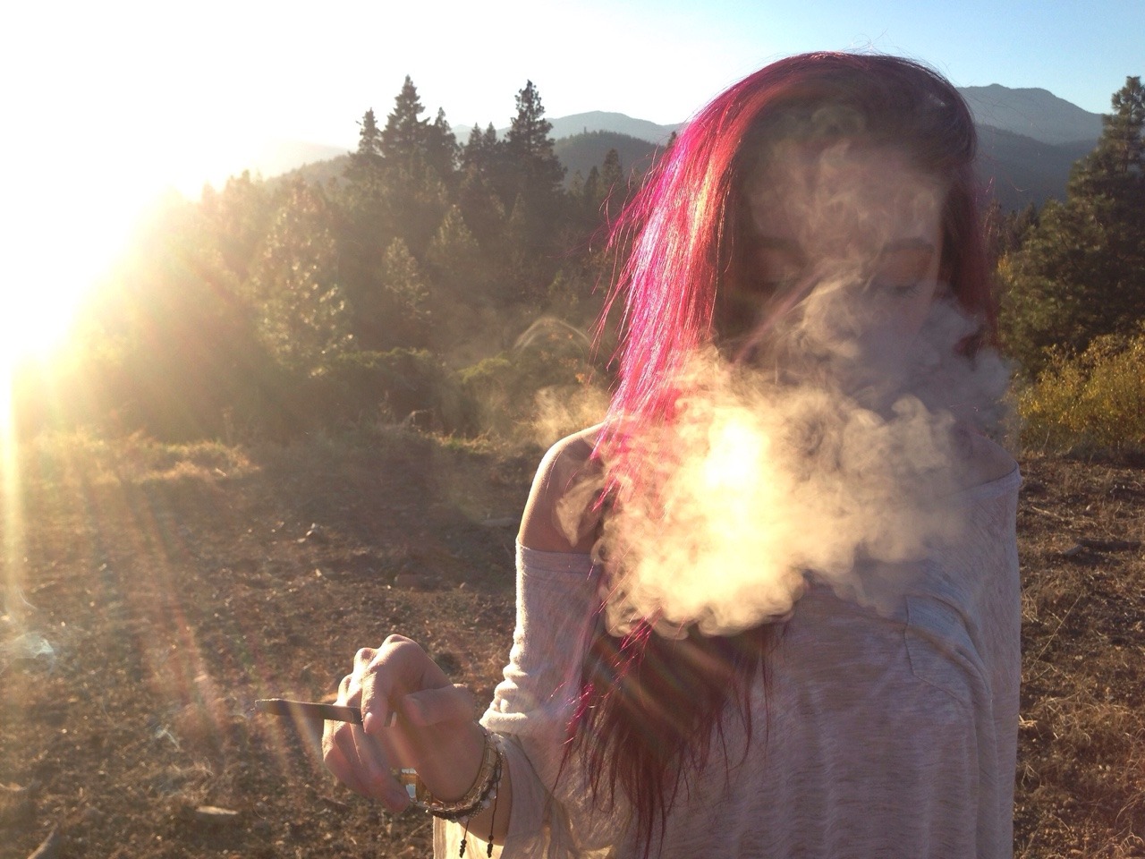 disphoric-and-dismal:  blunts amongst the mountains 🌄