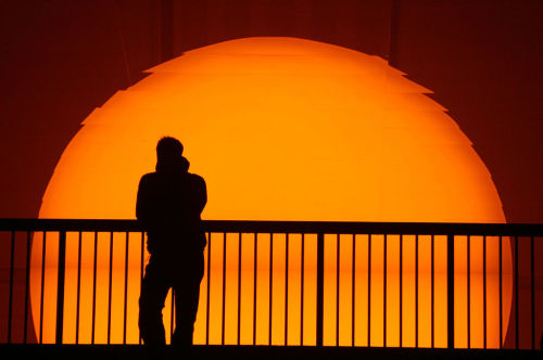 contemporary-art-blog:Olafur Eliasson, The weather project, Tate Modern, London, 2003