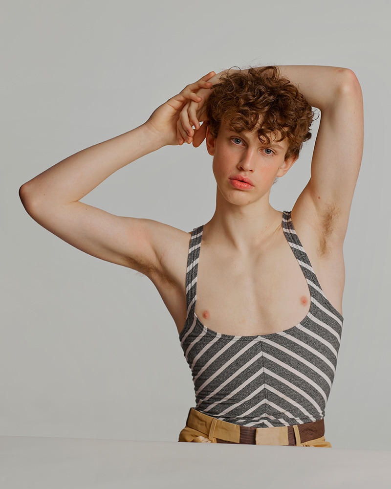 strangeforeignbeauty:Joel Cooper in ‘Scrubbed Up’ by Samantha Jane Weller for