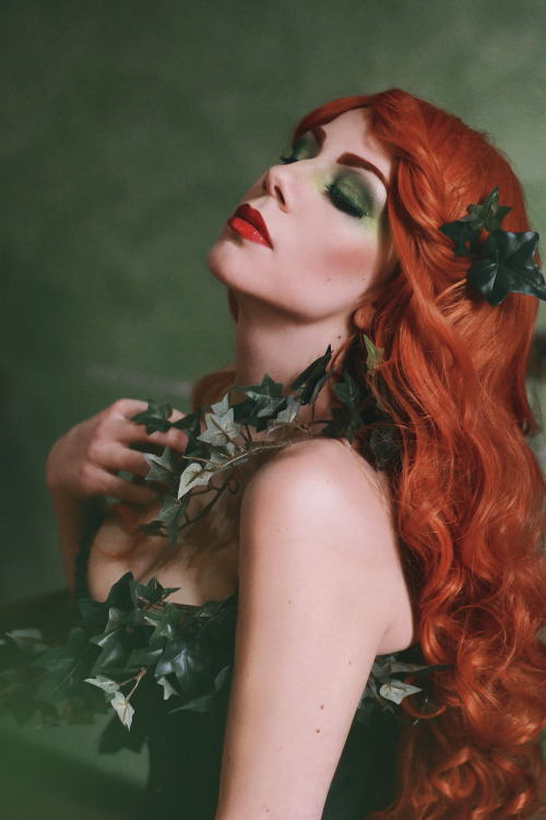 hottestcosplaygirls:  valmeyjar:  cosplayandgeekstuff:  Martina Riva Cosplay (Italy) as Poison Ivy - Batman, DC Comics  So, this is me trying out Poison Ivy cosplay even if I still have to properly create the corset, and I’m so glad to appear on