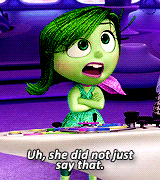 anastasiatremaine:  This is Disgust. She basically keeps Riley from being poisoned,