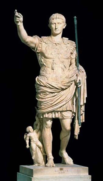 itsanarthistoryblog: Title: Portrait of Augustus as GeneralDate: early-first century CEMedium: Marbl