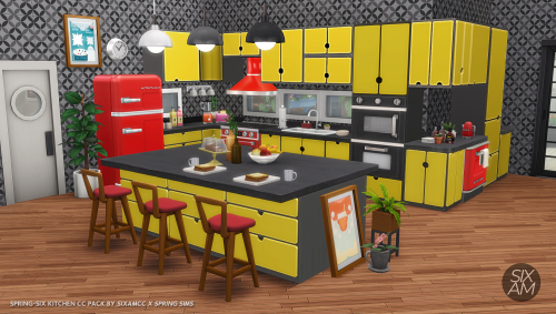 imfromsixam: Spring-Six Kitchen CC PACK (Overview) Sul Sul Simmers!Today I want to tell you about t