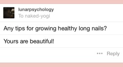 Literally my only tip for growing healthy,