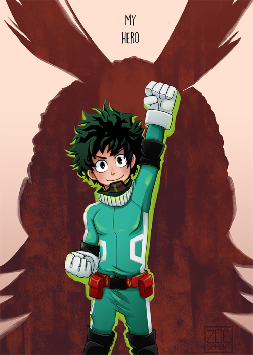 My Hero Academia poster design for SMASH! this year : )