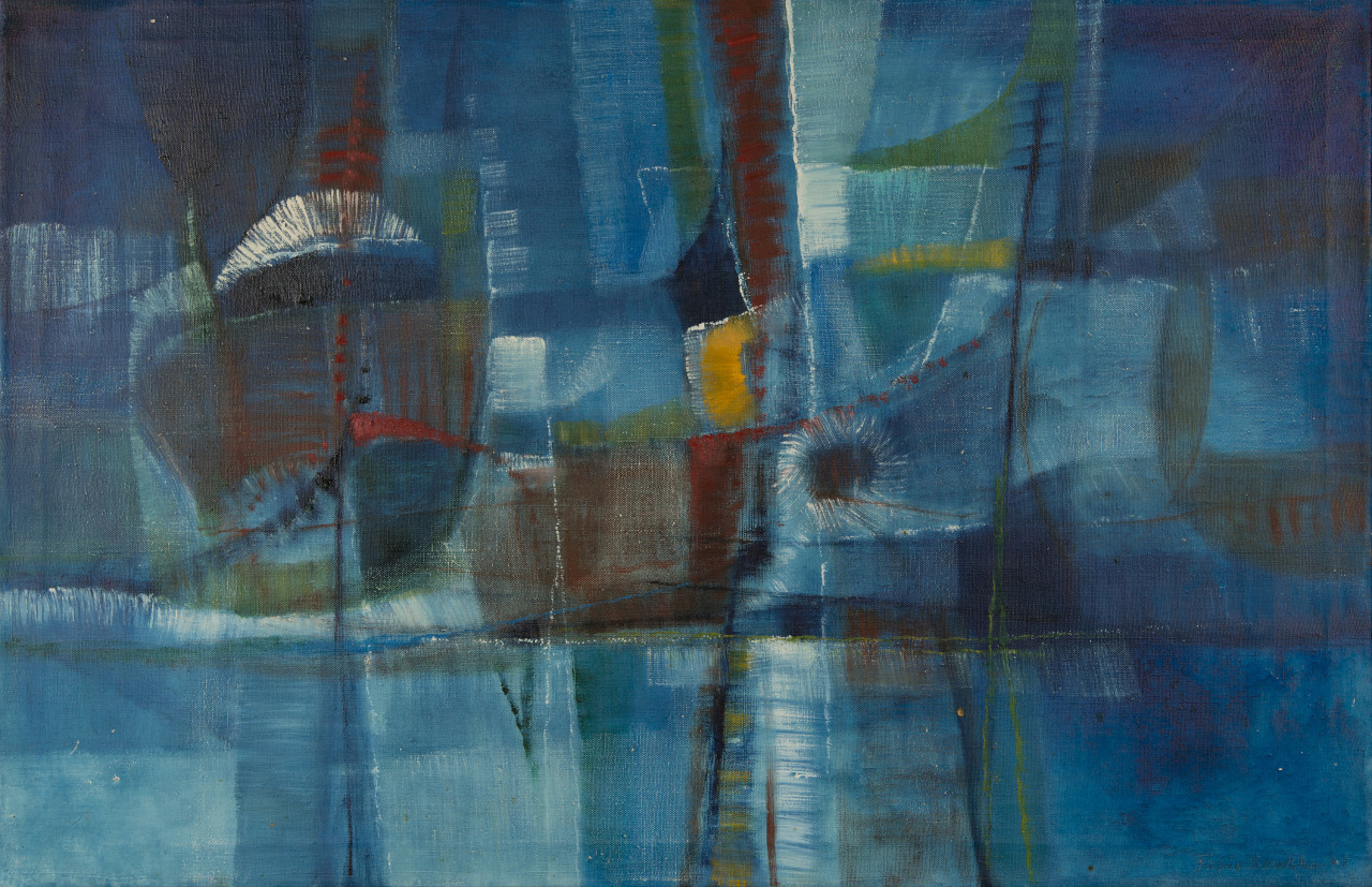 Pierre Menard — Tapio Soukka (1921-2004) — Composition [oil on...