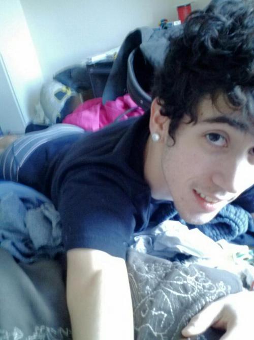 imachitoexplicit:  chillin before work :P ended up late smh. i was wicked sick. 