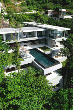 italian-luxury:  Villa Amanzi, Thailand Designed by Original Vision LtdHelicam Asia Aerial Photography