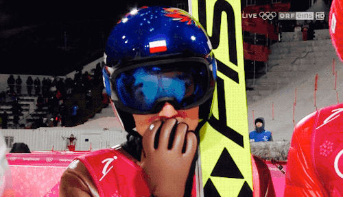 k-raftboeck:Kamil Stoch wins the Gold Medal on the Large HillCONGRATULATIONS CHAMP ♡