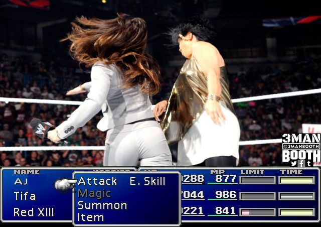 3manbooth:We made a lot of AJ Lee memes over the years. This post is our way of saying,