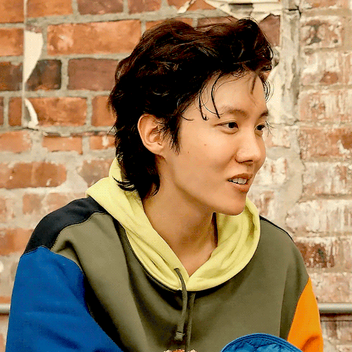 Bare Face And Wild, Fluffy Hair Hobi Is Something Else 