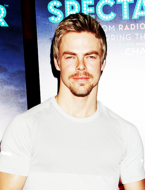 Derek Hough at Radio City Spring Spectacular Photo Call