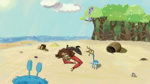 Man, Full Pieces, With Shading, Backgrounds And All, Are Hard