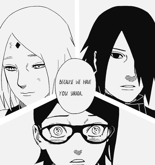 because we have you, sarada ♥