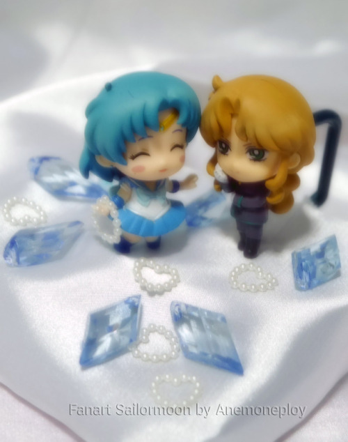 Sailor Mercury & Zoisite petit chara.
