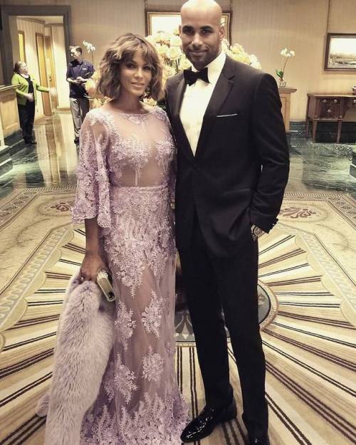 #BorisKodjoe and #NicoleAriParker at #SerenaWilliams&rsquo; wedding Posted by @theoriginaldatveg