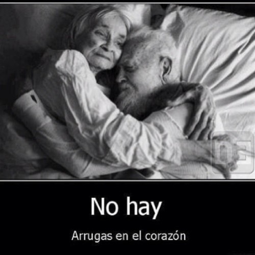 Un amor asi quiero yo….. Verdadero y duradero hasta el final…. Jejejeje… #true #love #heart #special