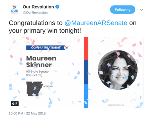 berniesrevolution: It was a good night for Our Revolution and progressives across the South! 