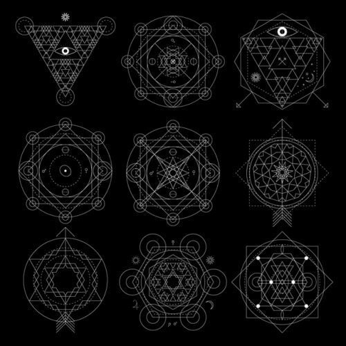 chaosophia218:Mystical Geometry Vectors.