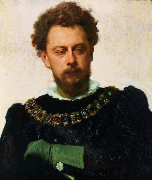 artistkramskoy:  Actor Alexander Lensky Pavlovich as Petruchio inShakespeare's &quot;Taming of the Shrew “, 1883, Ivan KramskoiMedium: oil,canvas